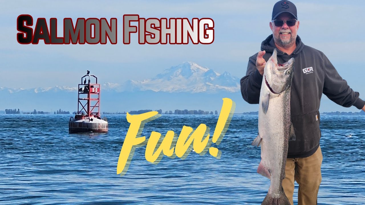 Salmon Fishing Fun #fishing #salmonfishing #halibut #pnw #pacificnorthwest