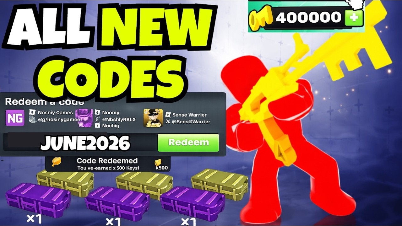 *4 НОВЫХ* ВСЕ НОВЫЕ РАБОЧИЕ КОДЫ ДЛЯ RIVALS В 2026 ГОДУ (ИЮНЬ) | КОДЫ ROBLOX RIVALS ИЮНЬ 2026