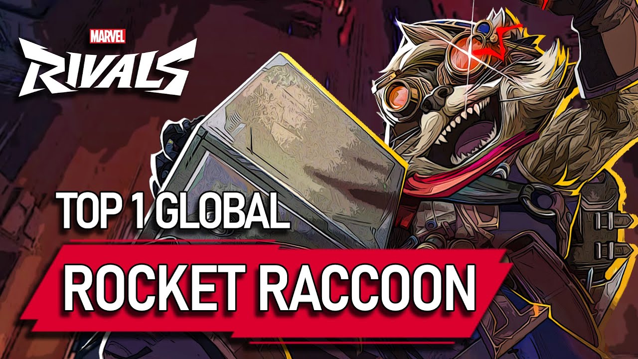 TOP 1 GLOBAL ROCKET RACCOON ! NotAVermin - MARVEL RIVALS PRO