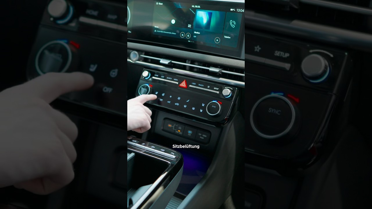 Jetzt die Sitzbel&uuml;ftung im neuen Hyundai TUCSON (2024) erleben! 😍 | #autohaeuserbrandt