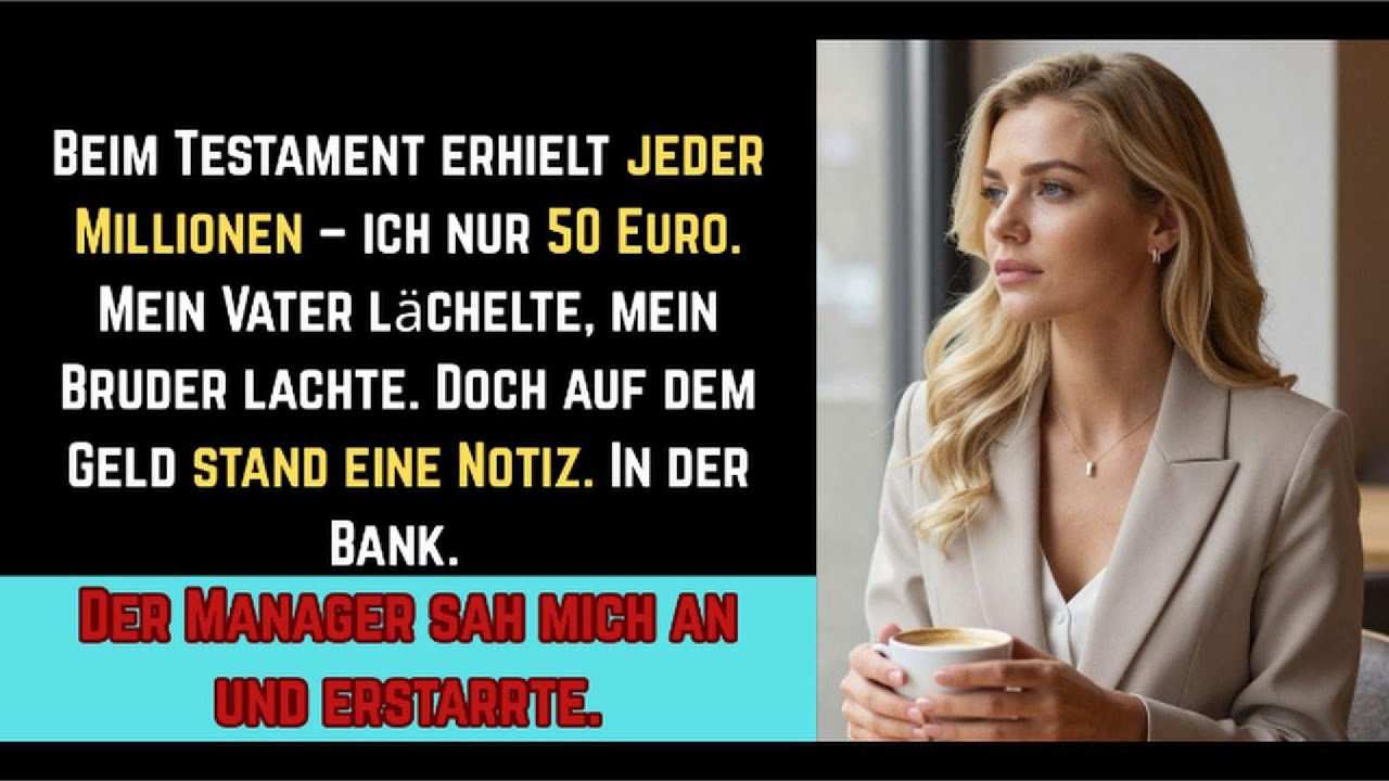 Mein Milliardärs Großvater hinterließ mir nur 50 Euro – doch dann entdeckte ich das Geheimnis!