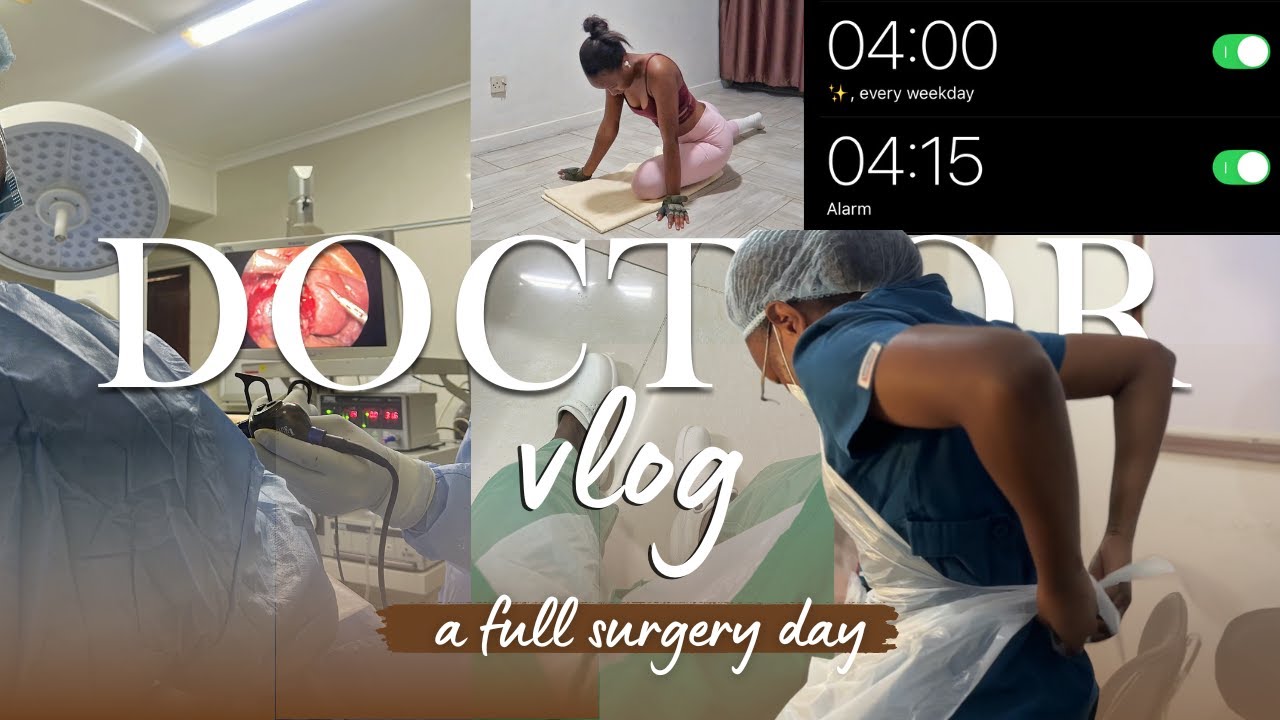 A Day In The Life of A Doctor | 4AM Start, Full Day of Procedures, Wellness & Wrapping Up The Year