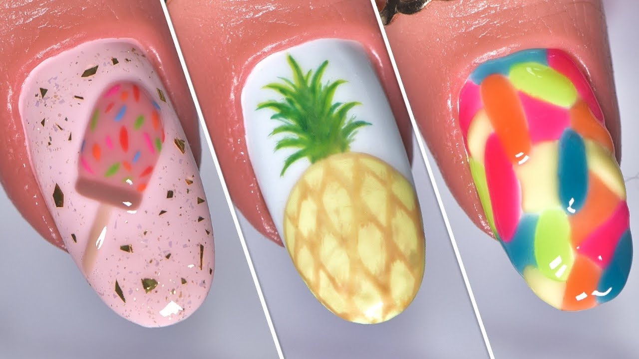 Best Summer Nail Art Design Ideas | New Easy Nail Art Compilation