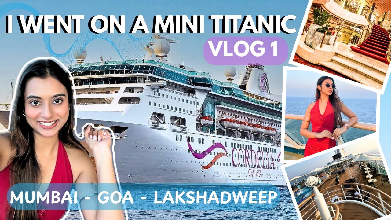 Мой первый круизный отпуск 🚢🌊 | Мини-Титаник 🤩 | День 1 на круизном лайнере Cordelia | Мумбаи - Г...