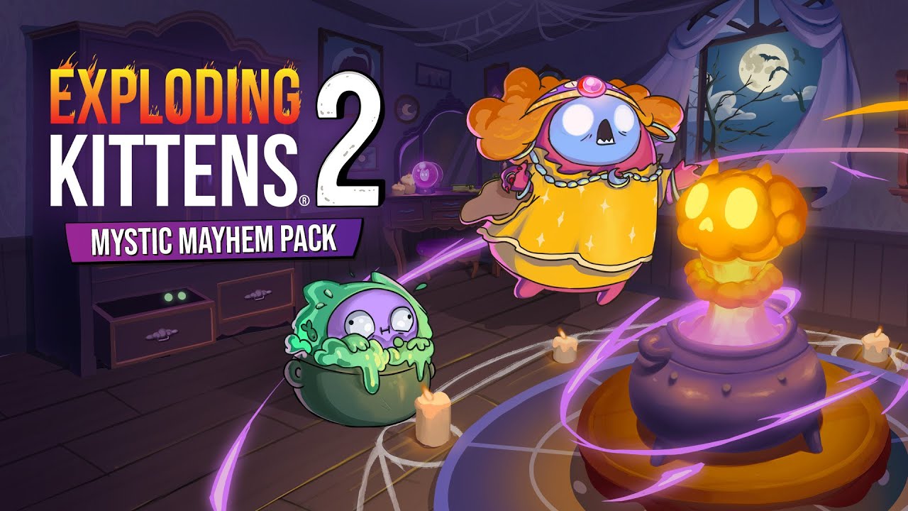 EXPLODING KITTENS® 2: MYSTIC MAYHEM PACK | Stream with Devs!