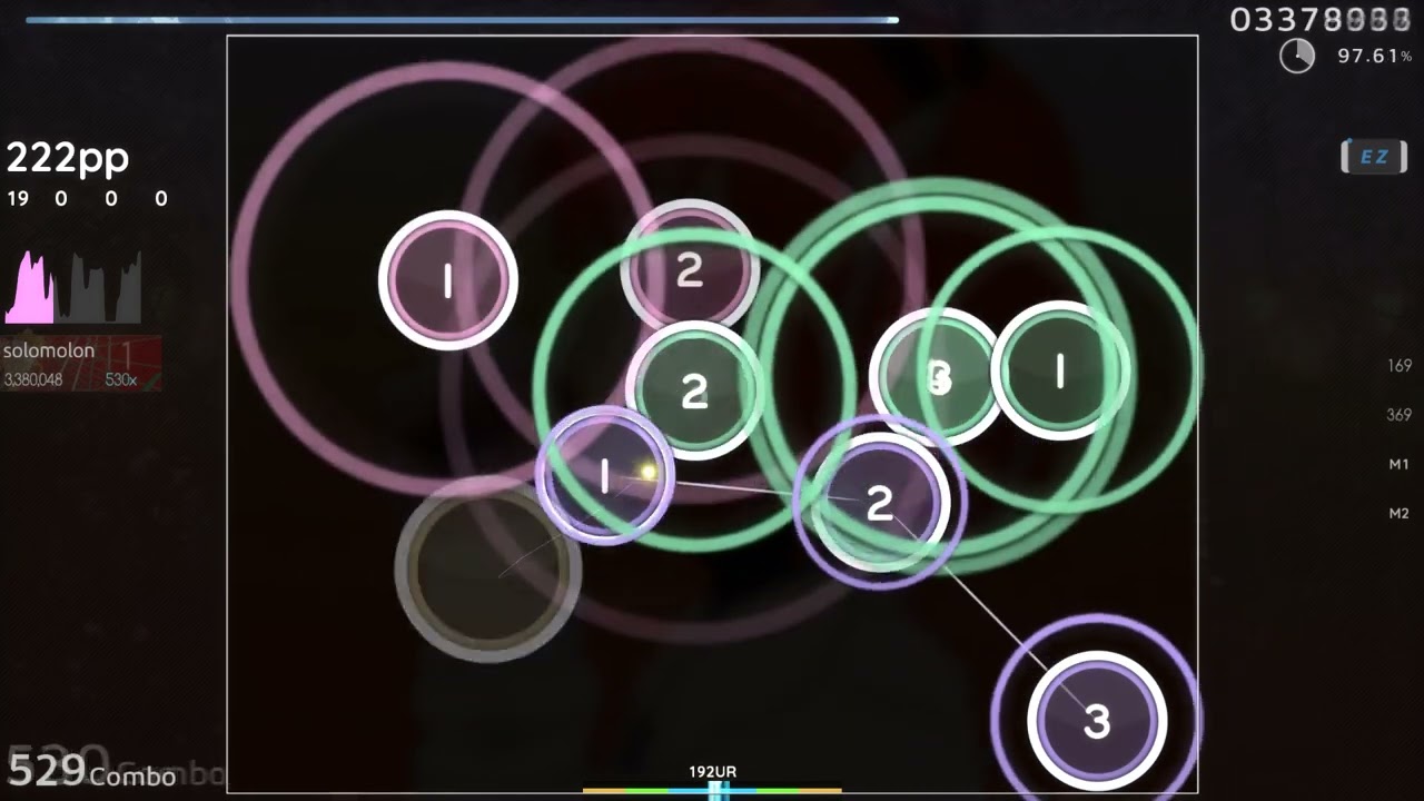 osu! 熱異常 日本人二人目の+EZ FC❗️
