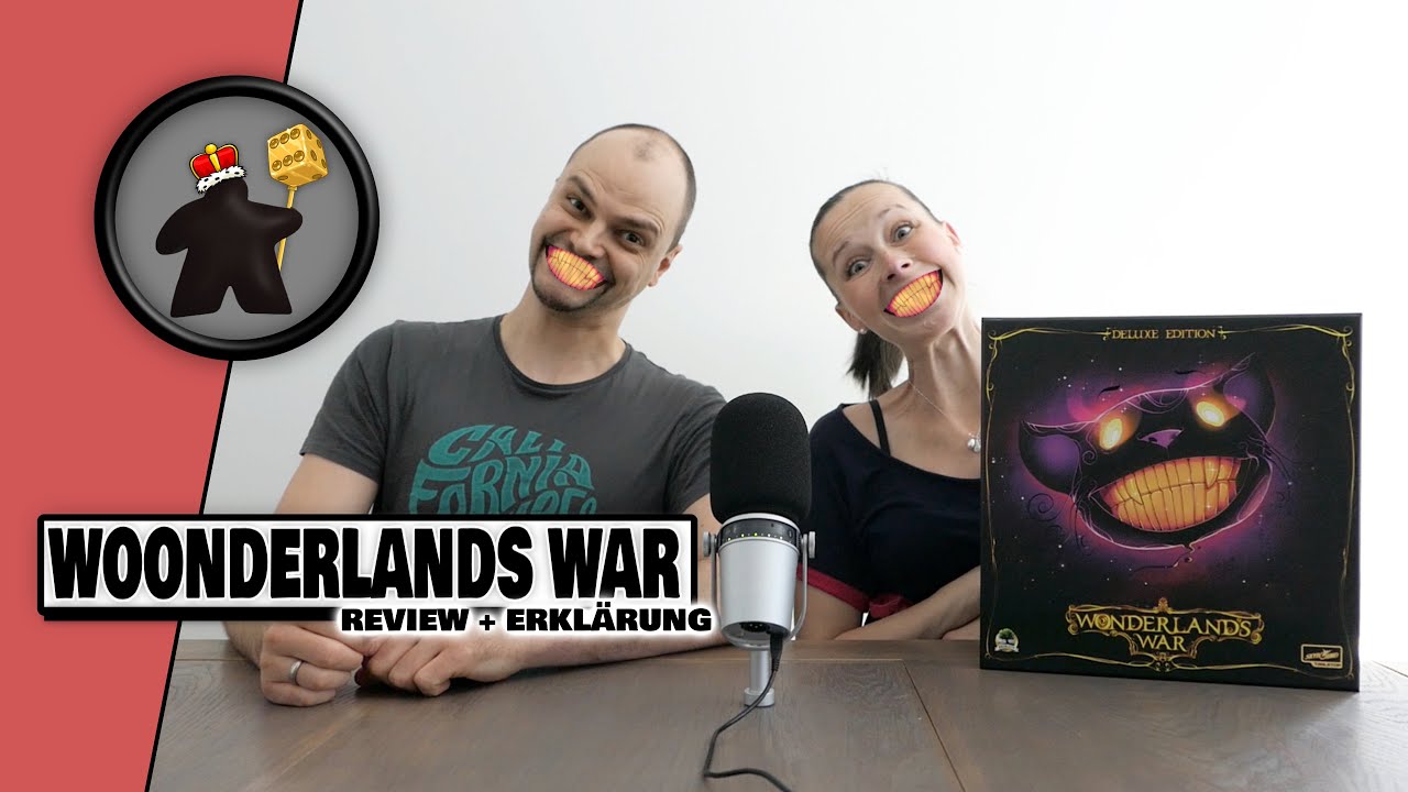 Total verzaubert? Review + Erklärung Wonderlands War - das Brettspiel | Meeple King