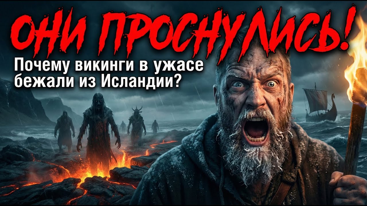 ОНИ ПРОСНУЛИСЬ: Почему первые викинги в ужасе бежали из Исландии?