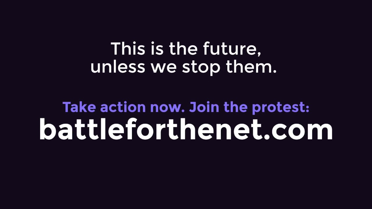 Net Neutrality Video Bumper | spread the word | links in the description