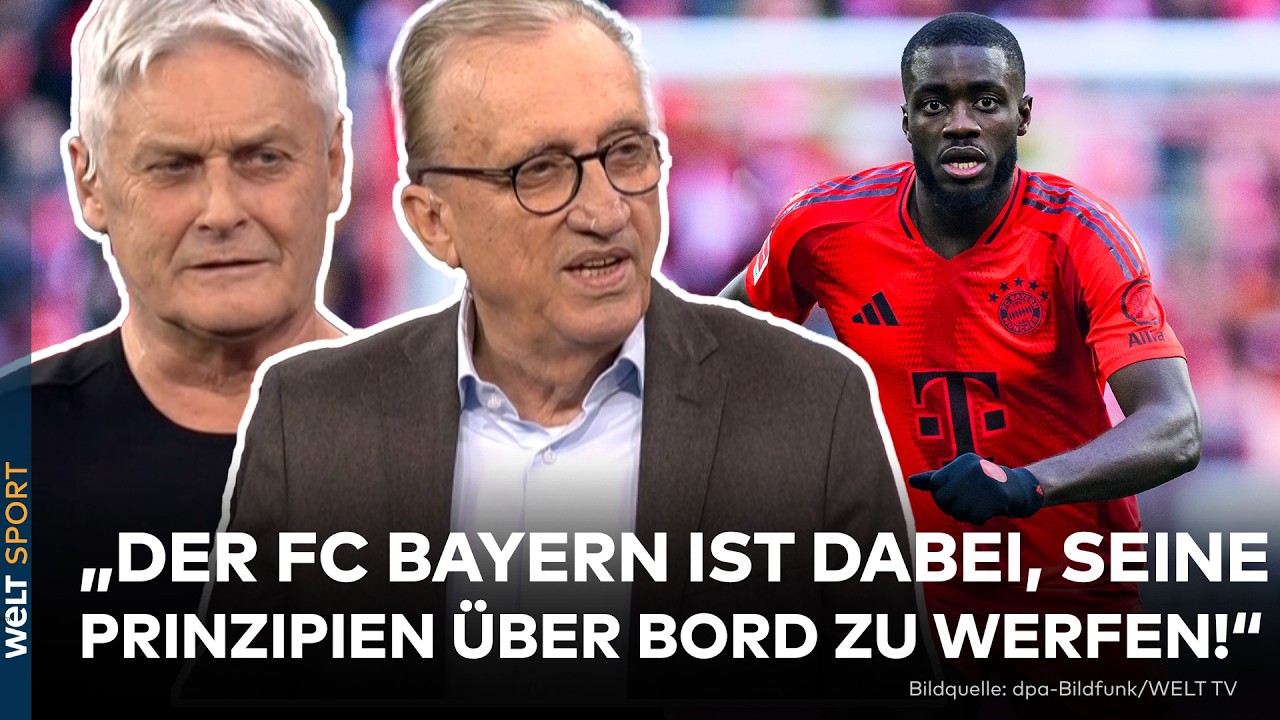 FC BAYERN: Wirbel um Upamecano! Das sagen Armin Veh und Alfred Draxler zum Verlängerungs-Poker!