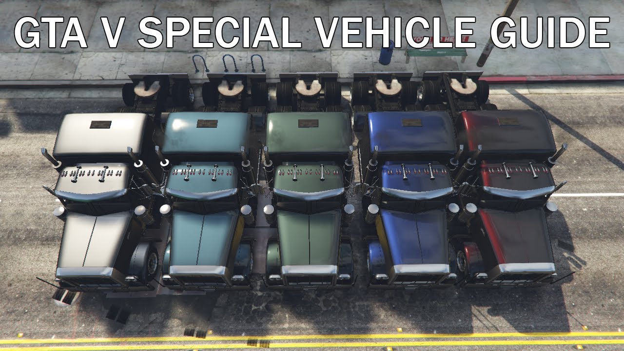 GTA V Special Vehicle Guide: Lustered/PP/UP (Blank) Phantom