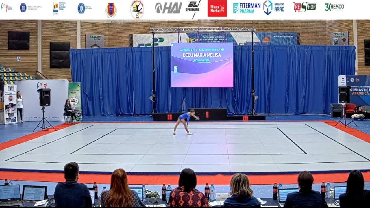 Dedu Maria Melisa - ACS LUISA DEDU - CONCURS NATIONAL PENTRU COPII GIMNASTICA AEROBICA 2024 - ARAD