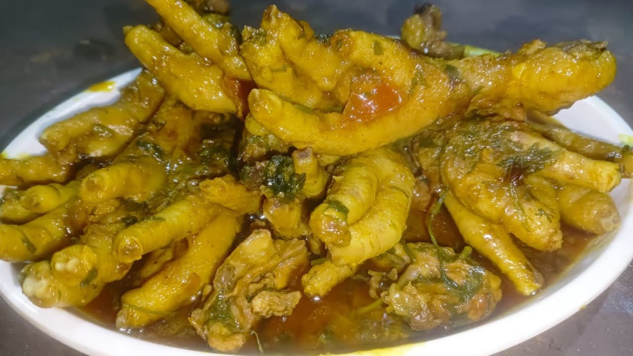 🤤🤤🤤चिकन पंजा फ्राई रेसिपी | चिकन पंजा कैसे साफ करें | chicken legs curry recipe | chicken Panja Fry 