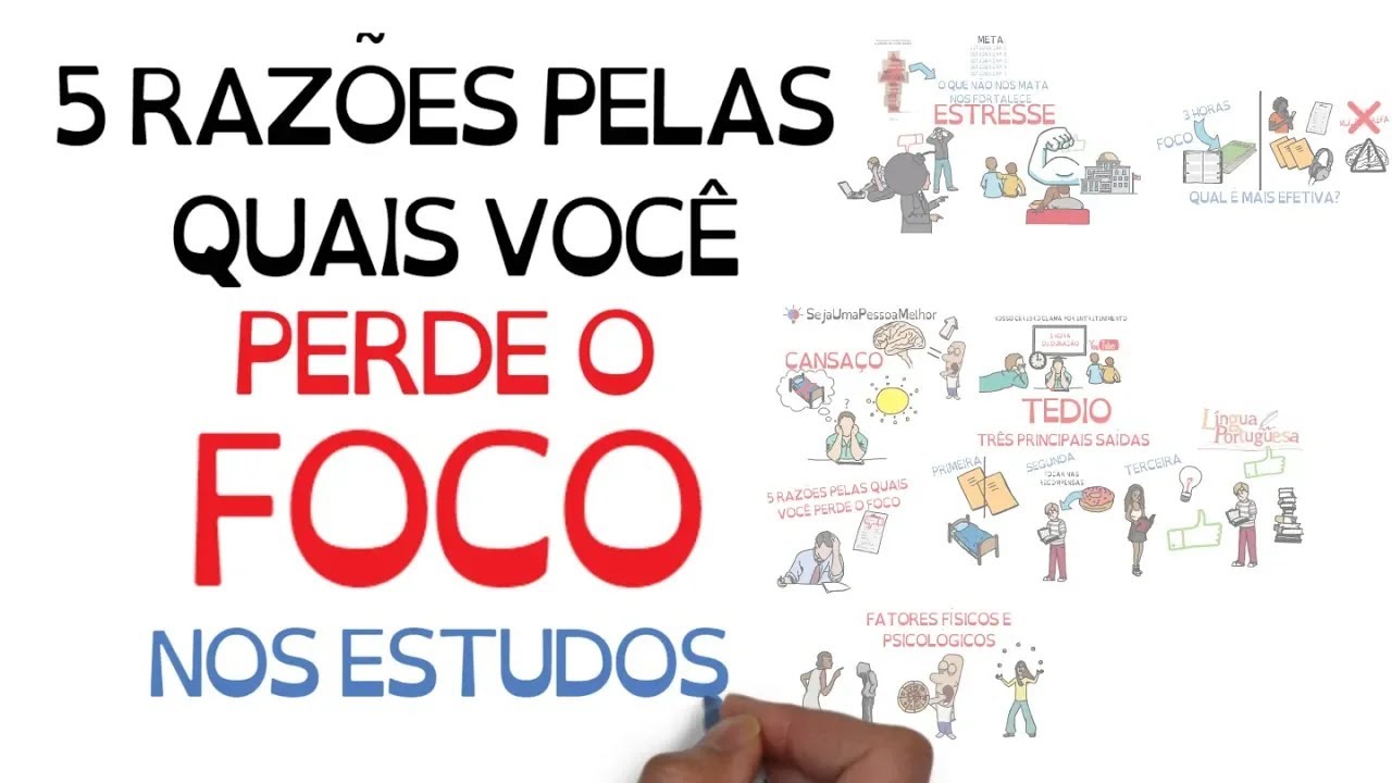 5 Razões de você PERDER O FOCO nos Estudos