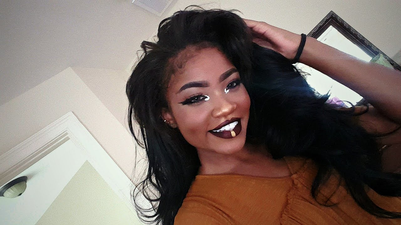 How to wear a full wig as a half wig : How to wear a wig for beginners