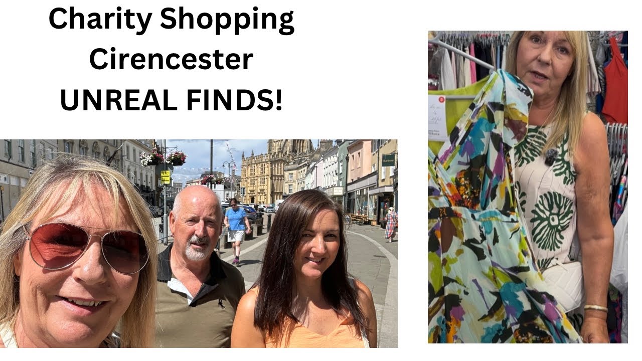 Cirencester Charity Shop Challenge – Look What I Got! 🔥👚