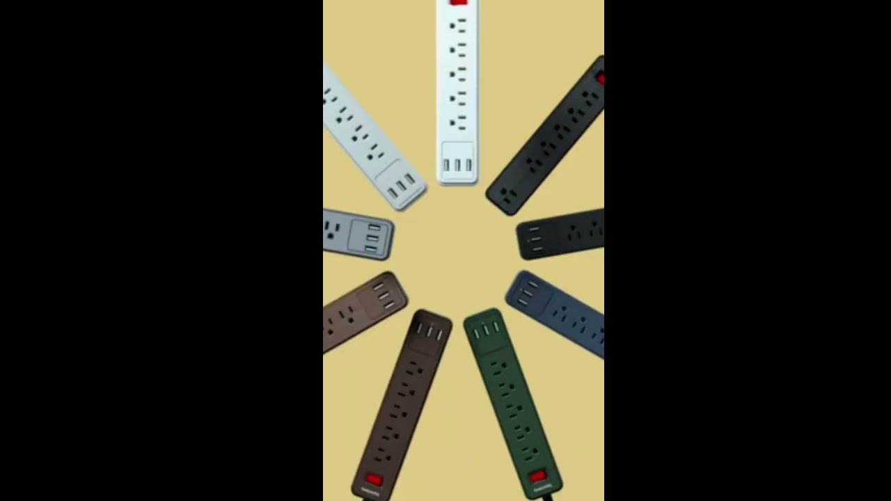 USB Power Strip | 4-Port USB 3.0 Hub with Individual LED Power Switch #shorts
