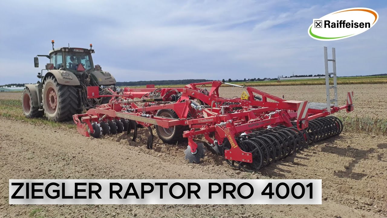 Testy polowe wielofunkcyjny agregat Ziegler Raptor 4001, Raiffeisen Waren