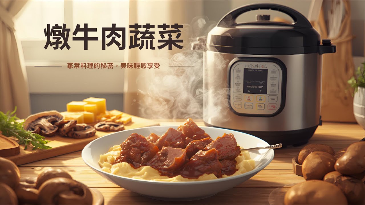 💞 love💞牛肉馬鈴薯燉杏鮑菇｜用好市多邊角牛肉，燉出安心的一鍋