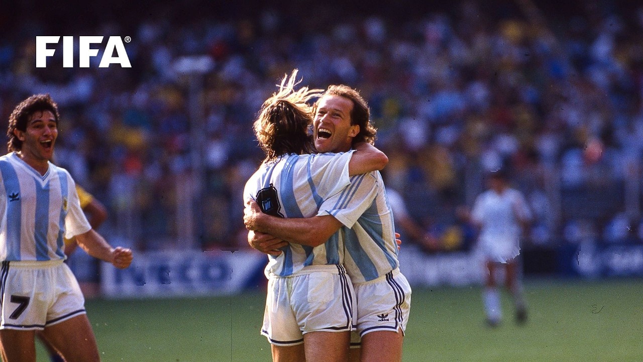 1990 FIFA World Cup Goals | Every Round of 16 Goal & Highlights