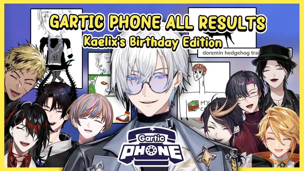 Niji EN's All Cursed Drawings on Gartic [Kaelix's Birthday Stream]