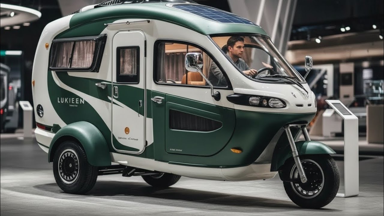 🚀 Der unglaubliche Trike Camper 2026 – Das futuristische 3-Rad-Wohnmobil, das alles verändert!