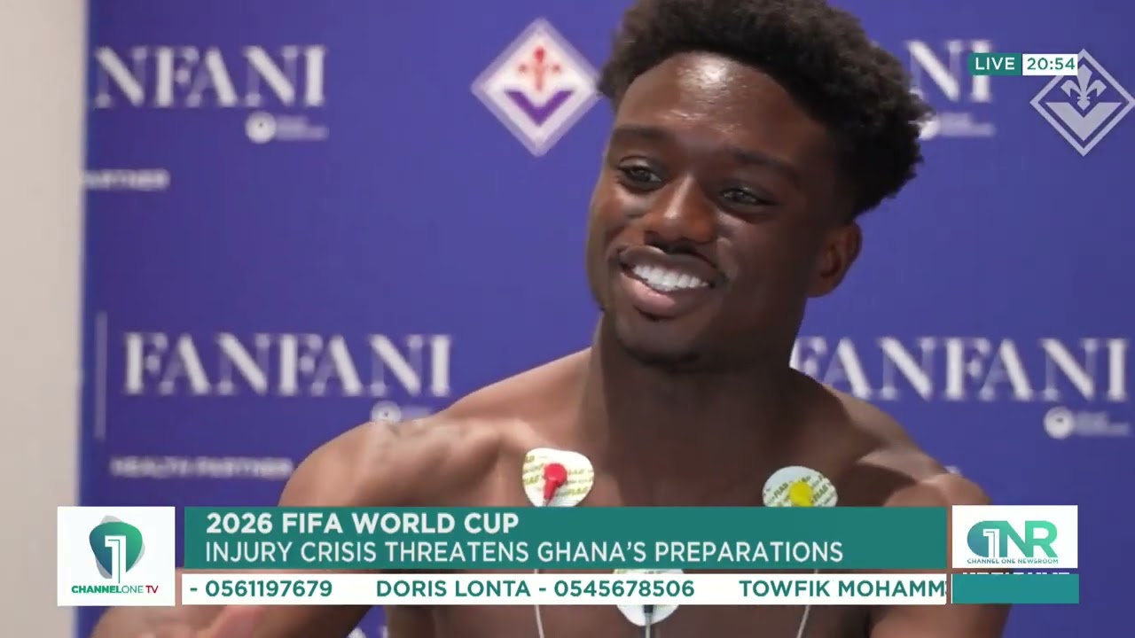Ghana Black Stars Face Injury Setback Ahead of 2026 World Cup