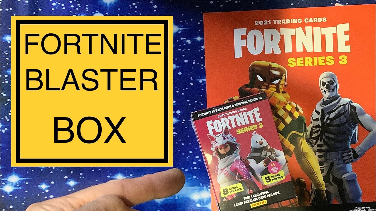 Panini Fortnite Series 3 Blaster Box 2022 ( Review )