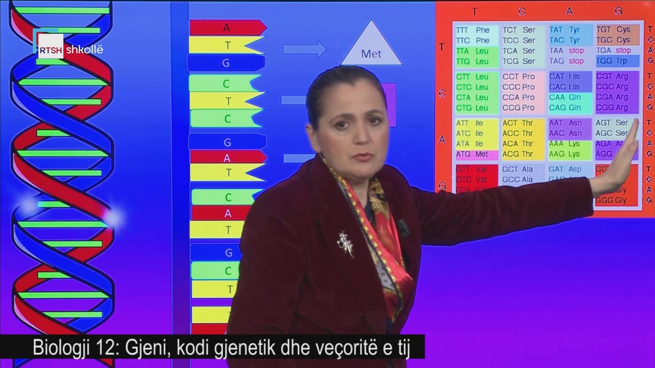 Biologji 12 - Gjeni, kodi gjenetik dhe veçoritë e tij