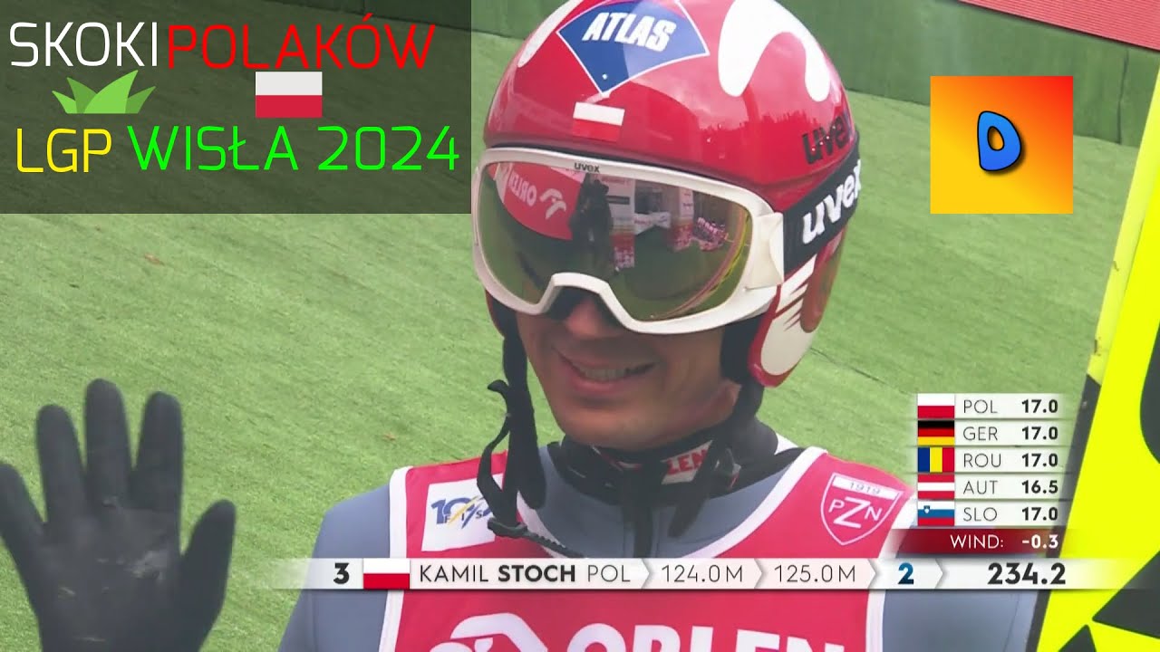 Skoki Polaków 1 i 2 Konkurs LGP Wisła 2024