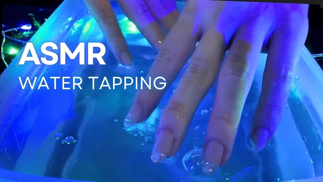 ASMR【ECHO】Water Tapping💧(No talking,No mouth sounds)