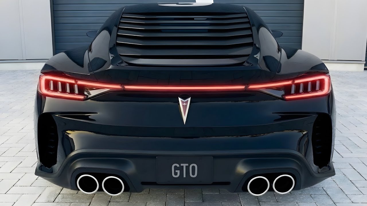 2026 Pontiac GTO Officially Unveiled – America’s Ultimate Muscle Car Returns