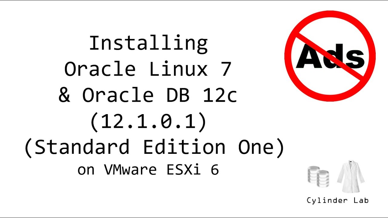 Install Oracle DB 12c Release 1 Standard Edition One on Oracle Linux 7 - Part 3 of 3