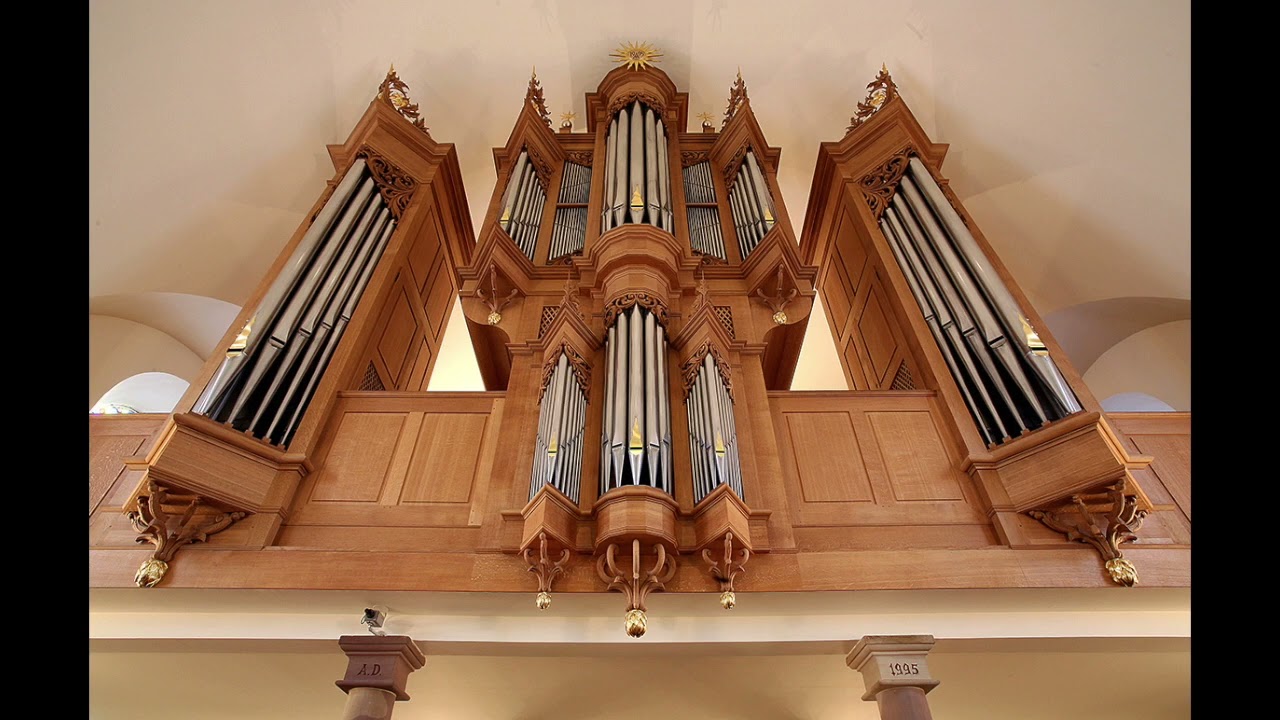 J. S. Bach « Jesu, meine Freude » BWV 713, Francis Jacob à l'orgue Bernard Aubertin de Saessolsheim