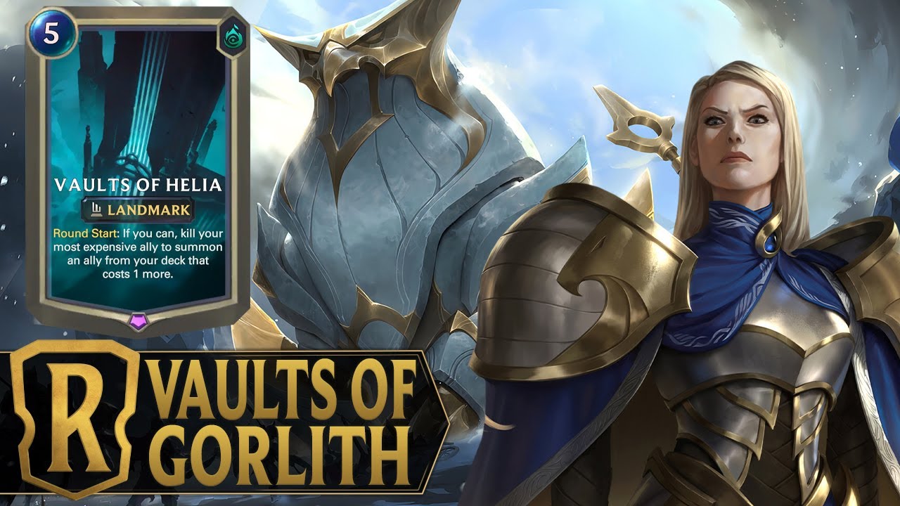 Vaults of Gorlith - Hecarim & Lucian Helia Deck - Legends of Runeterra A Curious Journey Gameplay