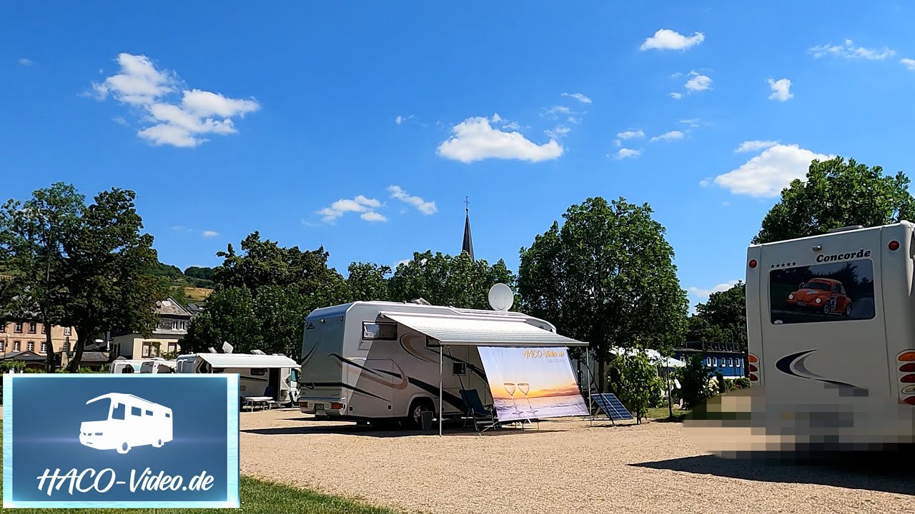 Camping & Stellplatz MARINA MITTELMOSEL Neumagen-Dhron - Schöner Platz direkt an der Mosel!