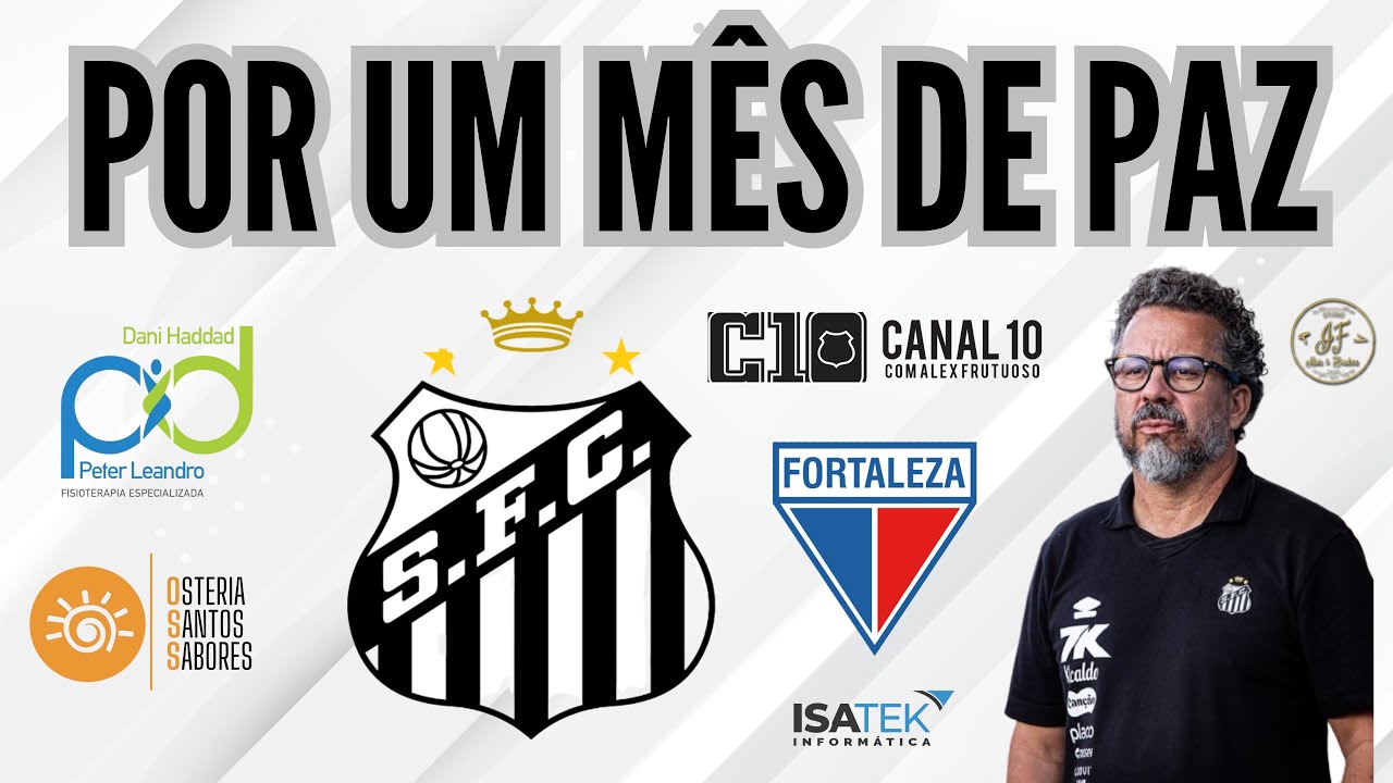 SANTOS X FORTALEZA: UMA CHANCE DE SURPREENDER E SUBIR #santos #futebol