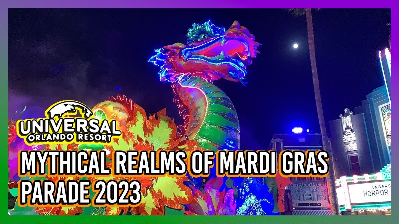 2023 Mardi Gras Parade at Universal Studios Florida