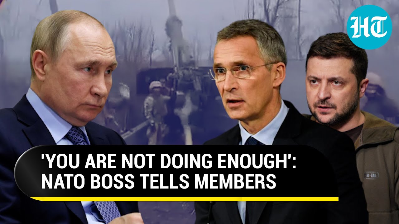 Putin's Nuclear Rhetoric Spooks NATO Chief; 'Orders' Members To Send More Weapons To Ukraine
