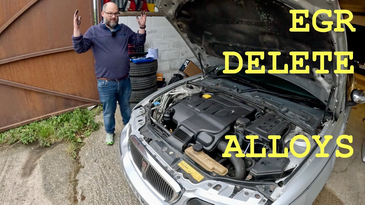 МОЙ НОВЫЙ ROVER 75 (HENRIETTA) ПОЛУЧИЛ УДАЛЕНИЕ EGR И НОВЫЕ КОЛЕСА!!