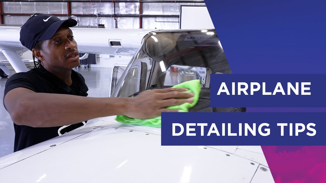 How to clean and detail your airplane interior