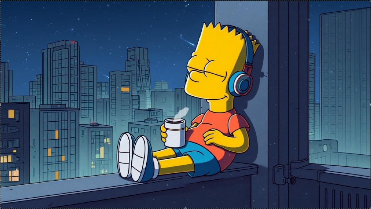 Night Time Lofi Beats 🌙 Deep Focus & Relaxing Music
