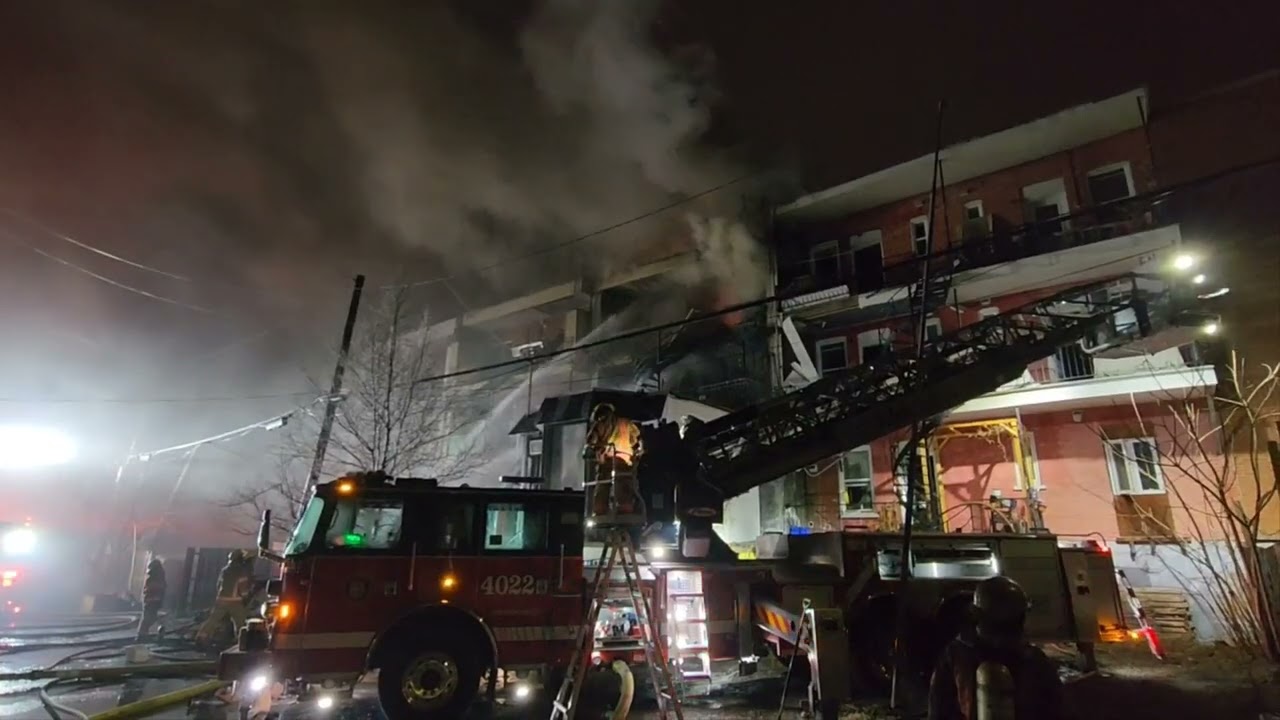 5e alarme rue dezery et ontario .montreal HOMA 05-04-23