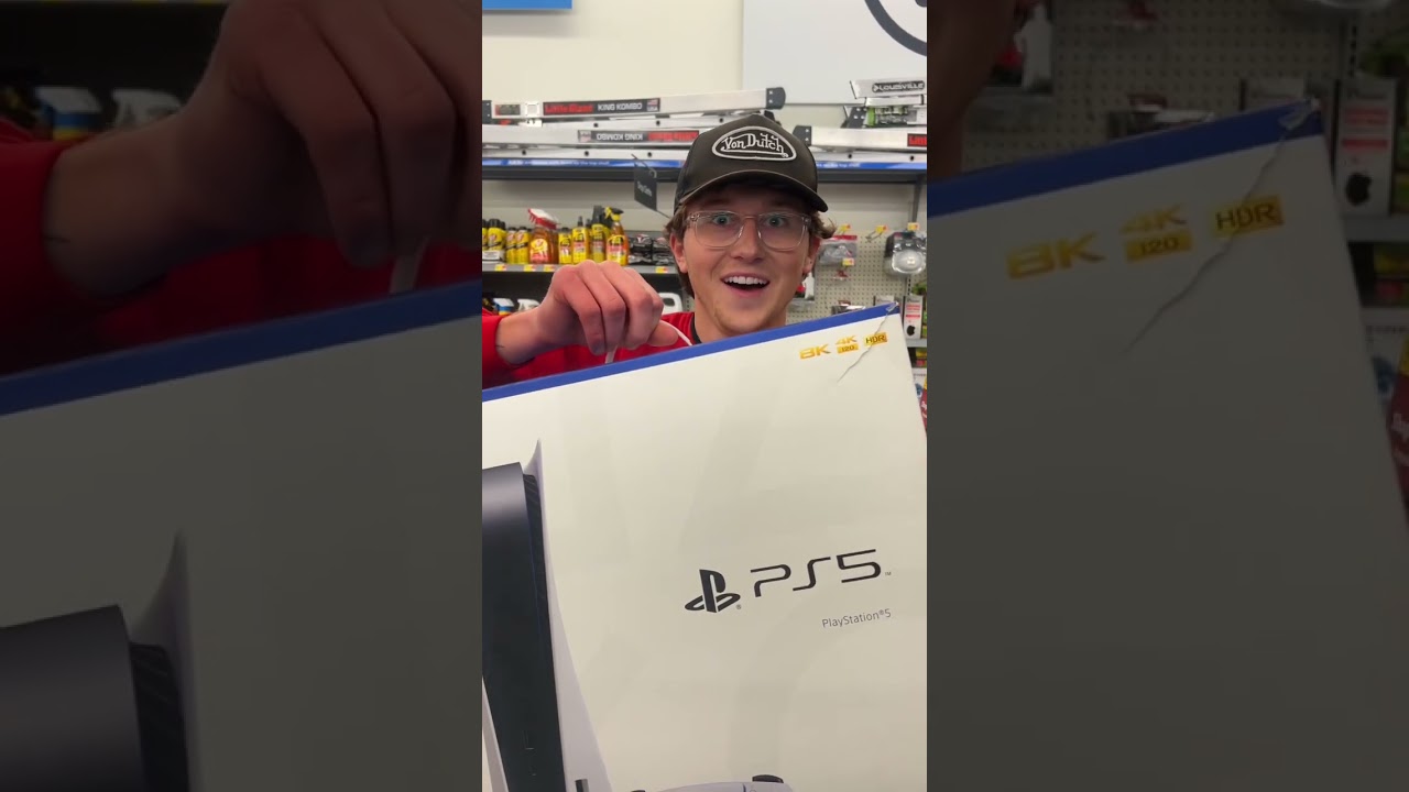 Купил PlayStation 5 в Walmart Display.