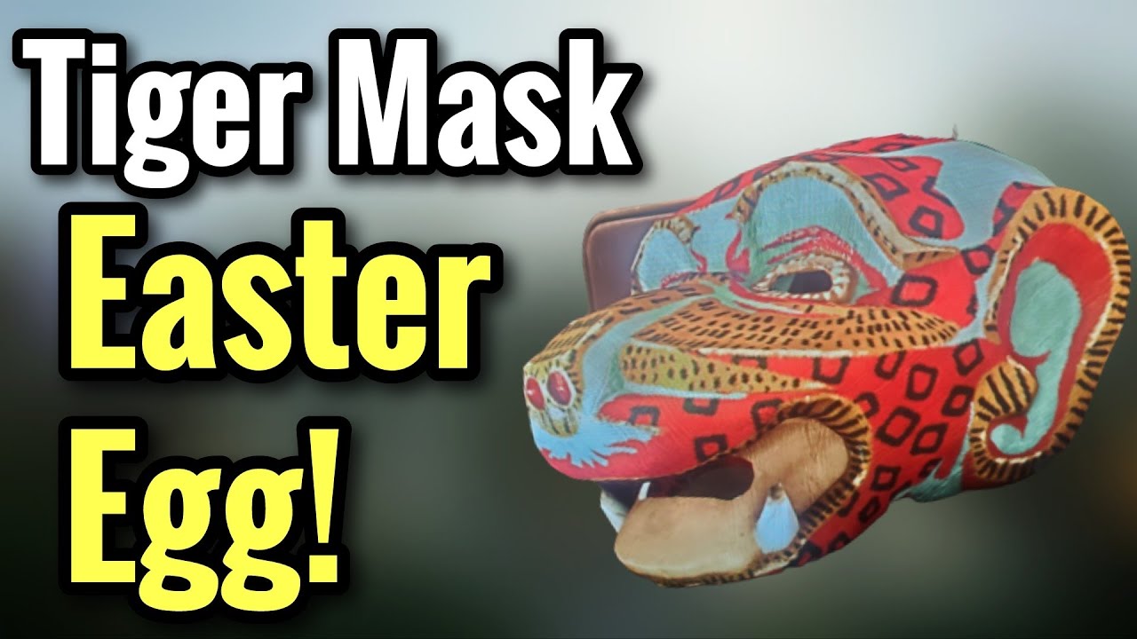 Tiger Mask Easter Egg SOLVED! Cold War Zombies Super Easter Egg