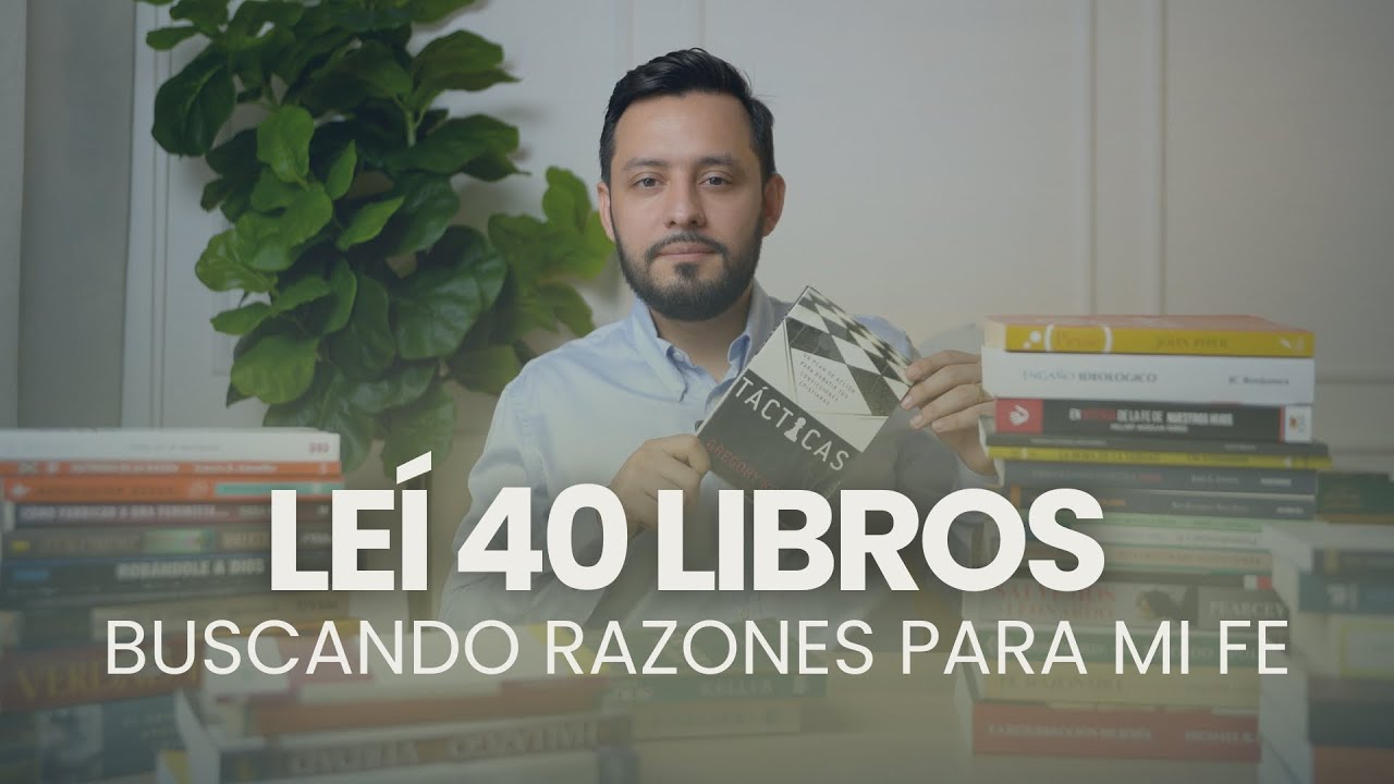 Leí 40 libros de apologética y te los resumo.