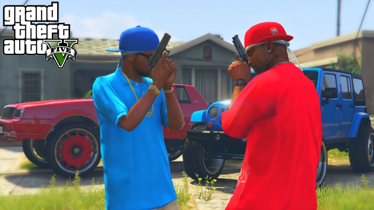 GTA 5 BLOODS VS CRIPS 