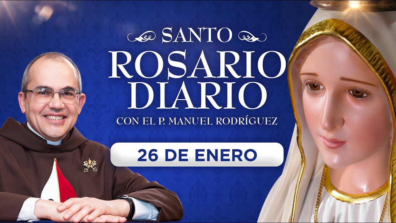Santo Rosario Diario | Lunes 26 de enero - Misterios gozosos #rosario