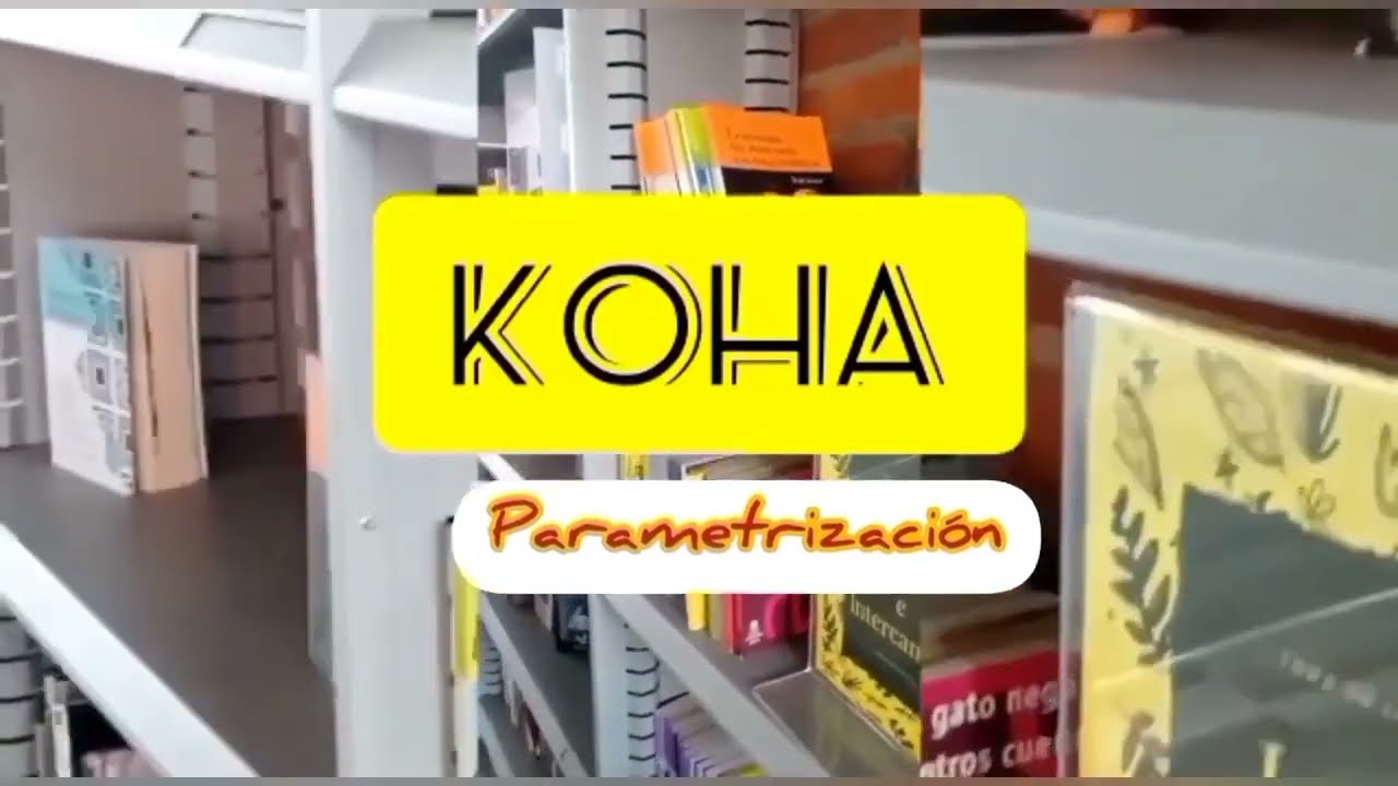 Configuración parámetros básicos #koha _G4