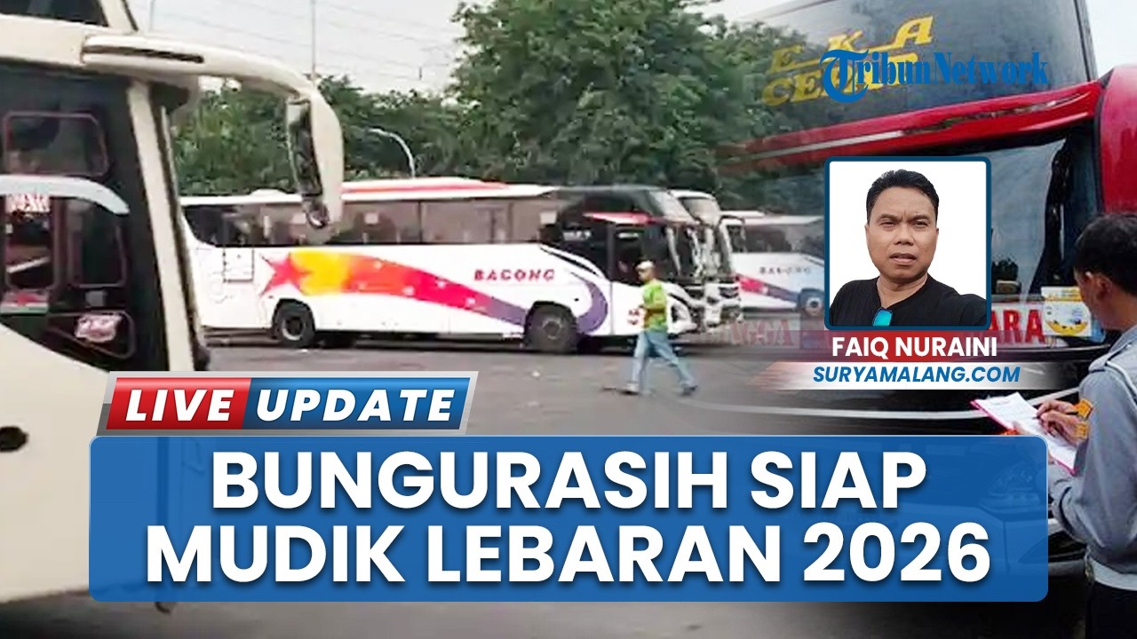 Persiapan Lebaran 2026, Terminal Purabaya Kebut Pelayanan Antisipasi Hujan Demi Kenyamanan Penumpang